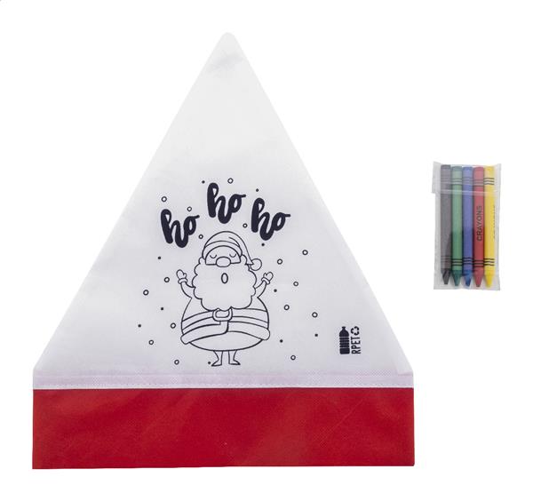 Czapka mikołaja do kolorowania Julfar Hat