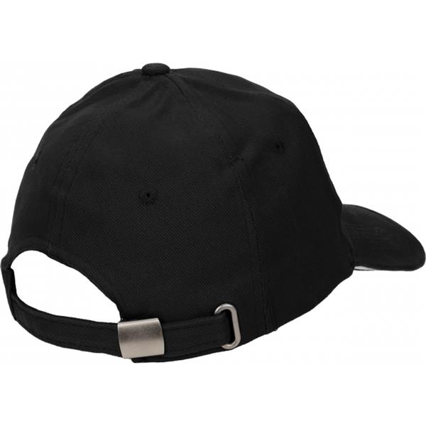 Czapka z daszkiem bawełniana 6 paneli, 260 g/m2 CURTIS - czarny