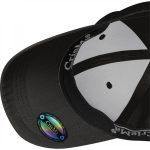 Czapka z daszkiem bawełniana 6 paneli CrisMa 190 g/m2 FRIEDA - czarny