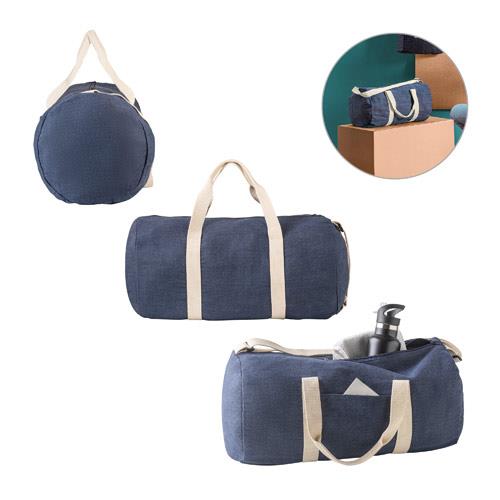 DENIM BAG. Torba sportowa z jeansu (300 g/m2)