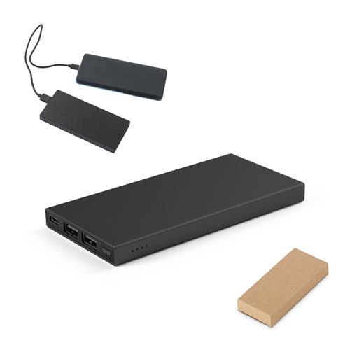 DOROTHY 5. Power bank 5.000 mAh wykonany w aluminium pochodzącego z recyklingu (100% rAL