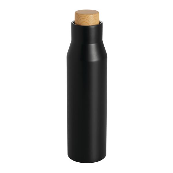 DRINK NOBLY - Próżniowa butelka do picia. - czarny
