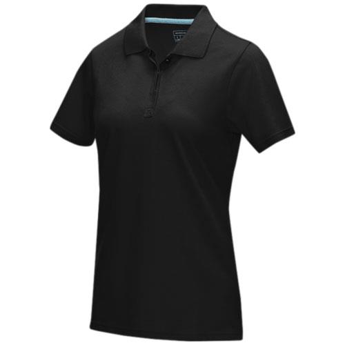Damska organiczna koszulka polo Graphite