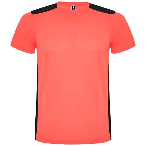 Detroit sportowa koszulka unisex z krótkim rękawem