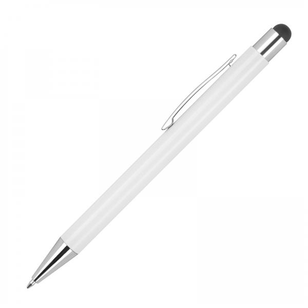 Długopis aluminiowy touch pen soft touch JEAN - czarny
