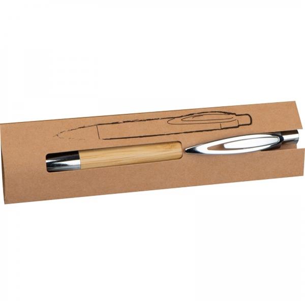 Długopis bambusowy GERHARD - beżowy