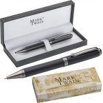 Długopis metalowy Mark Twain MARCOS - czarny