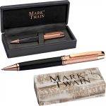 Długopis metalowy Mark Twain QUENTIN - czarny