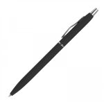 Długopis metalowy soft touch CONCETTA - czarny