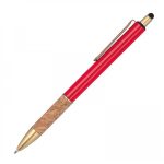 Długopis metalowy touch pen MARIAN - czerwony