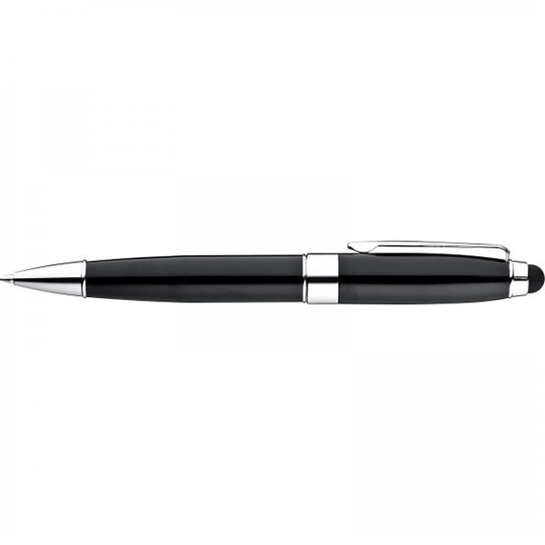 Długopis metalowy touch pen ROSE - czarny
