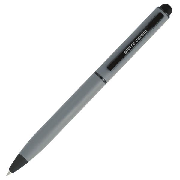 Długopis metalowy touch pen soft touch CELEBRATION Pierre Cardin - szary