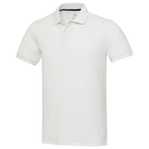 Emerald koszulka polo unisex z recyklingu z krótkim rękawem