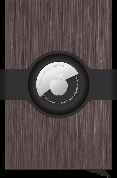 Etui na karty kredytowe RFID z uchwytem na Airtag 216315502 - brązowy