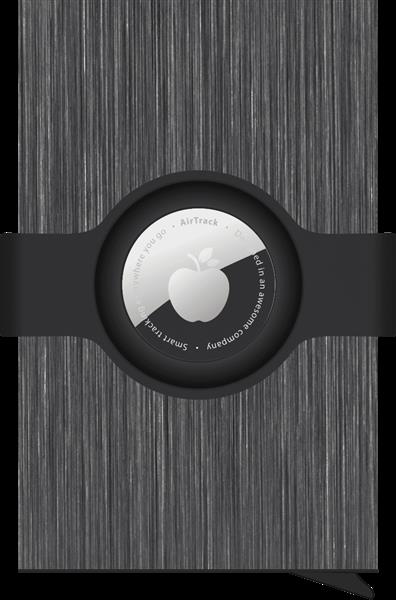 Etui na karty kredytowe RFID z uchwytem na Airtag 216315535 - szary - ciemny