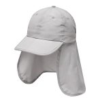 FLEXVEIL - 6-panelowa czapka baseballowa. - szary