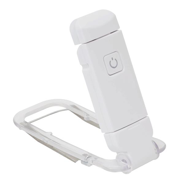 FLIPCLIP - Akumulatorowa lampka LED do czytania. - biały