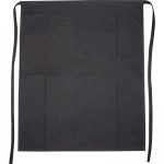 Fartuch kelnerski 180 g/m2 GERTRUD - czarny