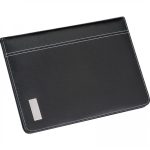 Folder A4 z notatnikiem w linie GABRIELE - czarny