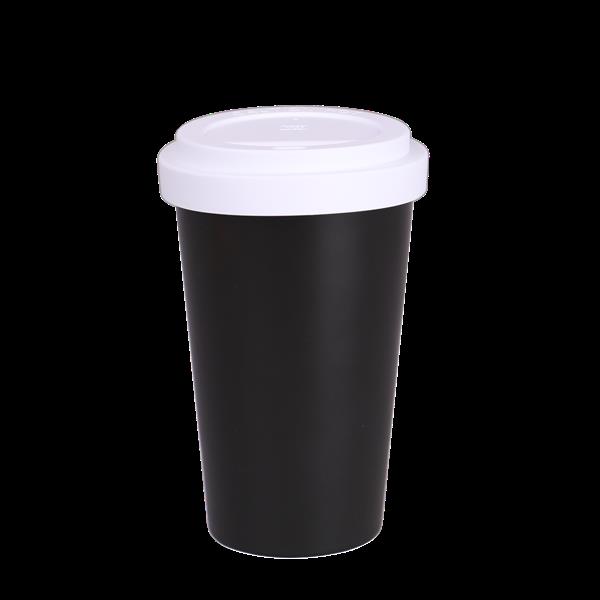 Freedom Classic 280ml satin black/biały