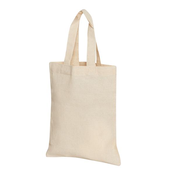 GAYA - Mała torba bawełniana, - beżowy