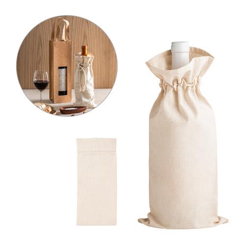 JEROME. Torba na butelkę, 100% bawełna (180 g/m2)