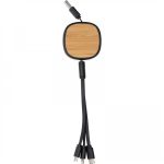 Kabel do ładowania 3w1 JUDY - czarny