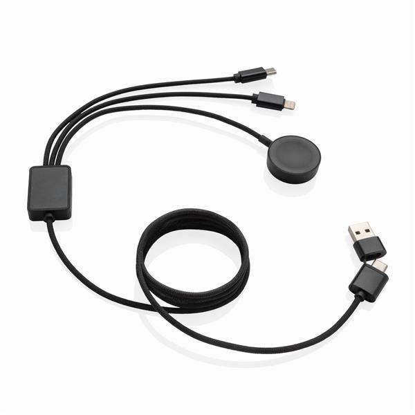 Kabel do ładowania 6 w 1 Terra, bezprzewodowa ładowarka do zegarka - P302.5902