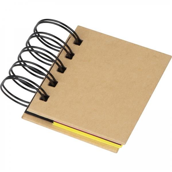 Karteczki do markowania BENEDYKTA - brązowy