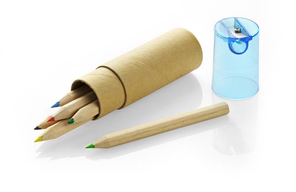 Kredki z temperówką 6 szt. FARVE