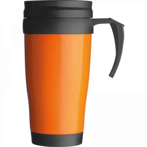 Kubek termiczny 400 ml JOYCE - pomarańczowy