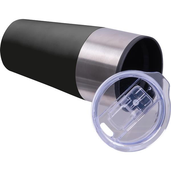 Kubek termiczny 600 ml JORDAN - czarny