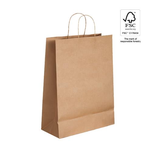 LEIA. Torba z papieru kraftowego (115 g/m2)