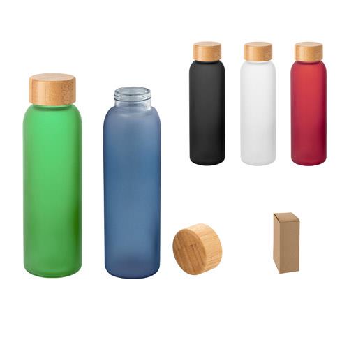 LILLARD GLASS. Butelka z matowego szkła o pojemności 520 ml