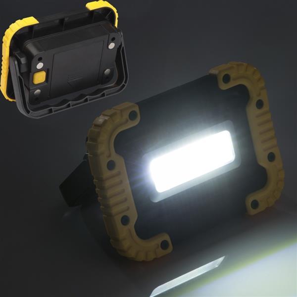 Lampa LED COB 10W CLAIRE - żółty