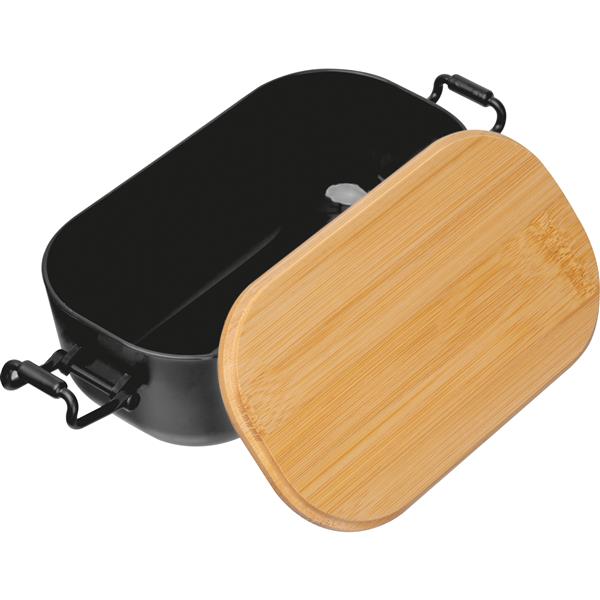 Lunch box 750 ml JAVIER - czarny