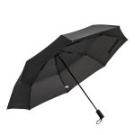 MISTRAL - Automatyczny, wiatroodporny, kieszonkowy parasol. - czarny
