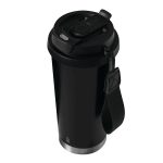 MUG2GO - Butelka termiczna z podwójną izolacją. - czarny