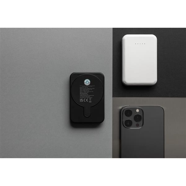 Magnetyczny bezprzewodowy power bank 5000 mAh, 5W Stellar - P322.5901