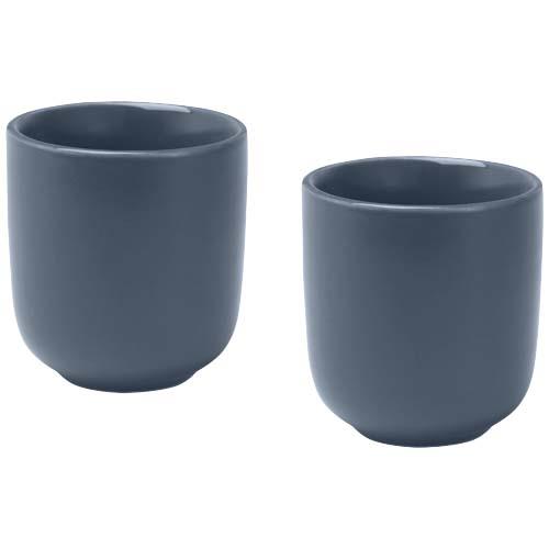 Male filiżanki ceramiczne do espresso o pojemności 90 ml - zestaw 2 sztuk