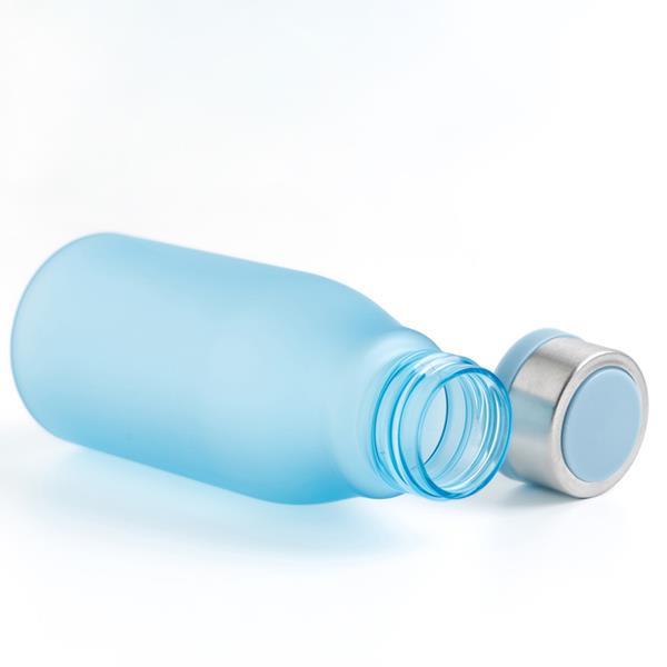 Matowa butelka RPET o pojemności 350 ml z karabińczykiem / Bijou