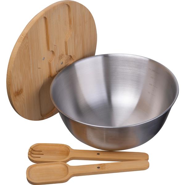 Miska na sałatę 2l ROZALIA - szary