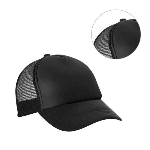 NICOLA BK. Czapka poliestrowa i siateczkowa (150 g/m2)