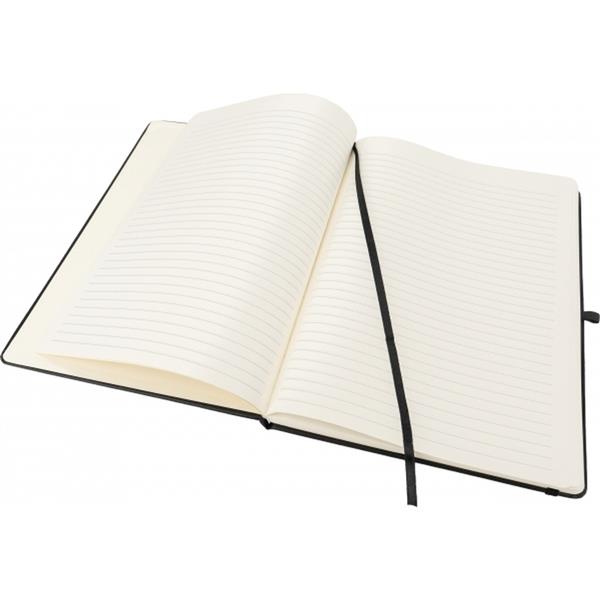 Notatnik A4 w linie ALEC - czarny