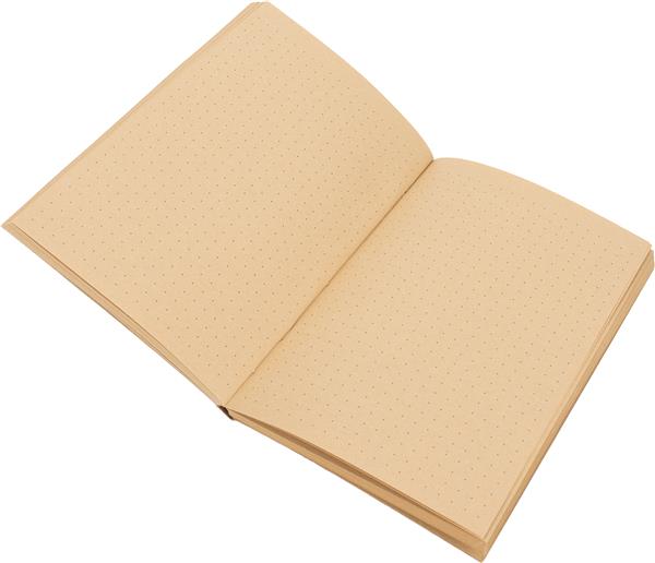 Notatnik A5 w kropki ATTILIO - czarny