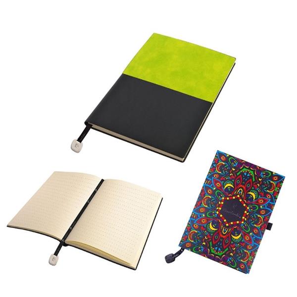 Notatnik A5 w kropki REPORTER Pierre Cardin - zielony