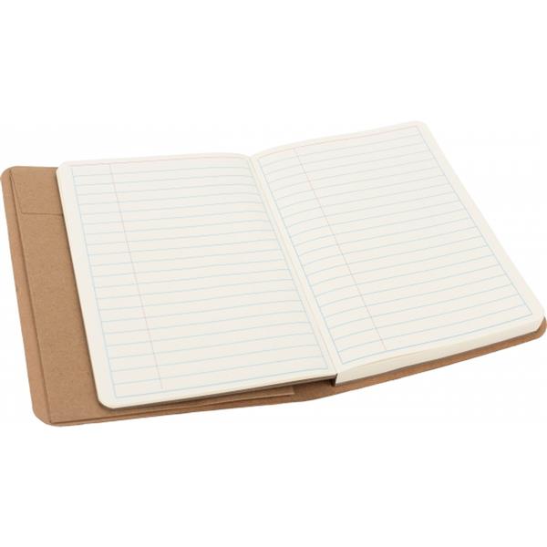 Notatnik A5 w linie ALEJANDRA - brązowy