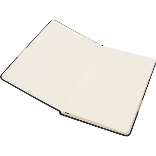 Notatnik A5 w linie DOUGLAS - czarny