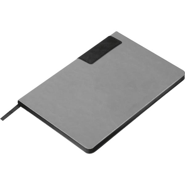 Notatnik A5 w linie EVAN - czarny