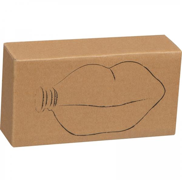 Piersiówka 178 ml usta JOANNA - czerwony